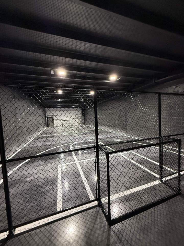 Play soccer anytime, rain or shine!